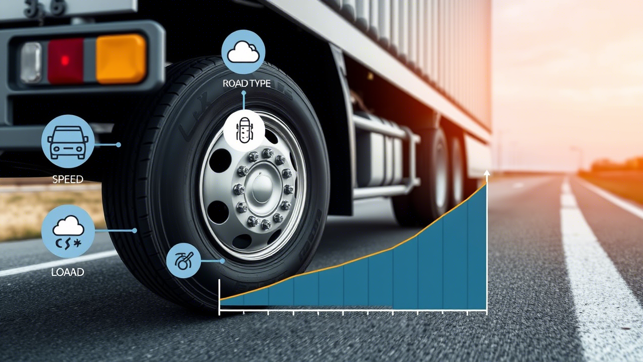 Зависимость ресурса шины от условий эксплуатации